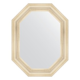 Зеркало в багетной раме, травленое серебро 99 мм, 69x89 см