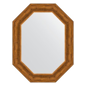 Зеркало в багетной раме, травленая бронза 99 мм, 69x89 см