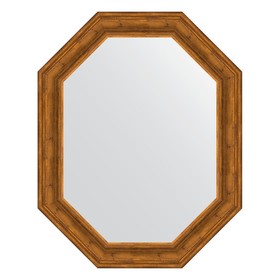Зеркало в багетной раме, травленая бронза 99 мм, 79x99 см