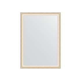 Зеркало в багетной раме, состаренное серебро 37 мм, 50х70 см