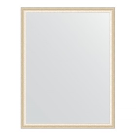 Зеркало в багетной раме, состаренное серебро 37 мм, 70х90 см