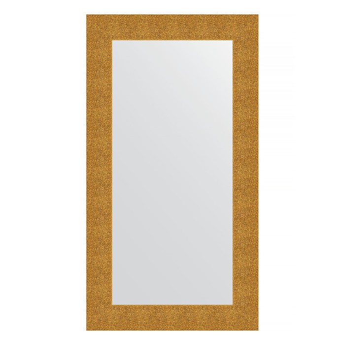 Зеркало в багетной раме, чеканка золотая 90 мм, 60х110 см
