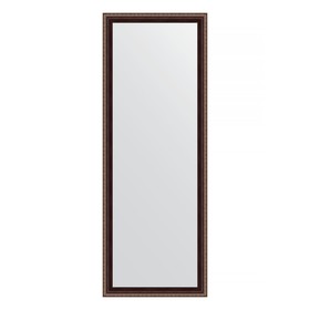 Зеркало в багетной раме, махагон с орнаментом 50 мм, 53 x 143 см