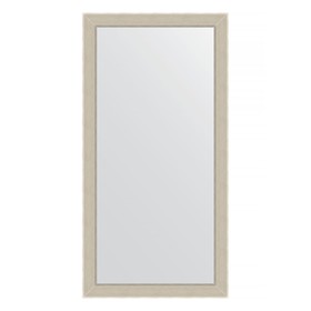 Зеркало в багетной раме, травленое серебро 52 мм, 53x103 см