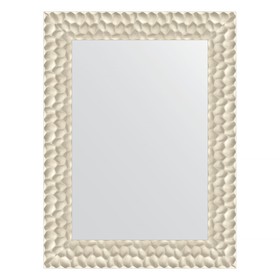 Зеркало в багетной раме, перламутровые дюны 89 мм, 61x81 см