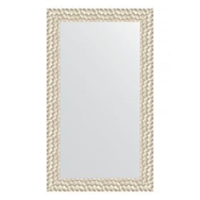 Зеркало в багетной раме, перламутровые дюны 89 мм, 71x121 см