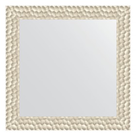 Зеркало в багетной раме, перламутровые дюны 89 мм, 81x81 см