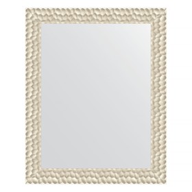 Зеркало в багетной раме, перламутровые дюны 89 мм, 81x101 см