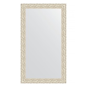 Зеркало в багетной раме, перламутровые дюны 89 мм, 81x141 см