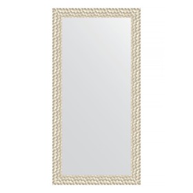Зеркало в багетной раме, перламутровые дюны 89 мм, 81x161 см