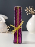 Набор свечей витых, 1.5×15 см, 2 шт., блестки, сиреневый - Фото 4