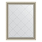 Зеркало с гравировкой в багетной раме, хамелеон 88 мм, 96x121 см - фото 308633308