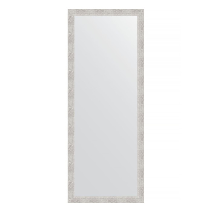 Зеркало напольное в багетной раме, серебряный дождь 70 мм, 78x197 см - Фото 1