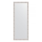 Зеркало напольное в багетной раме, соты алюминий 70 мм, 78x197 см - Фото 1