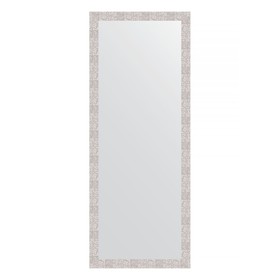Зеркало напольное в багетной раме, соты алюминий 70 мм, 78x197 см