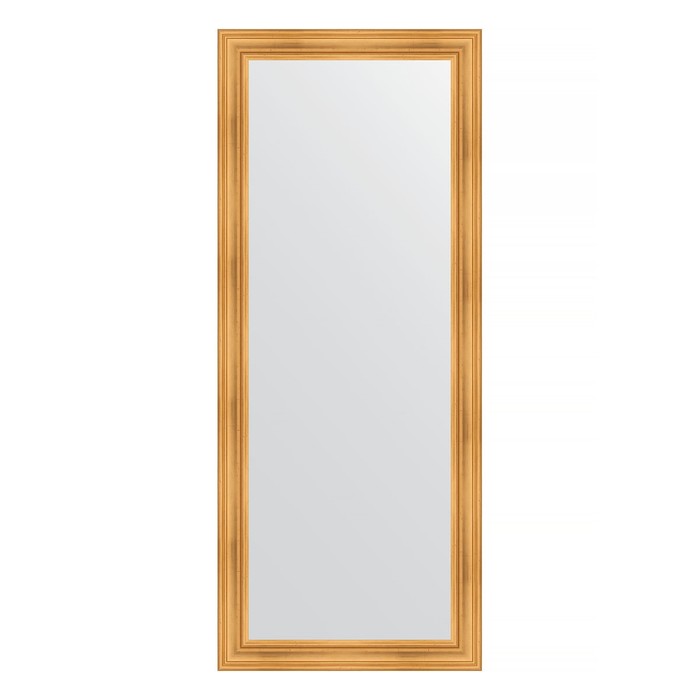 Зеркало напольное в багетной раме, травленое золото 99 мм, 84x204 см - Фото 1