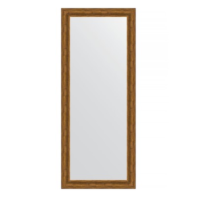 Зеркало напольное в багетной раме, травленая бронза 99 мм, 84x204 см