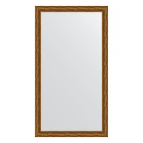 Зеркало напольное в багетной раме, травленая бронза 99 мм, 114x204 см