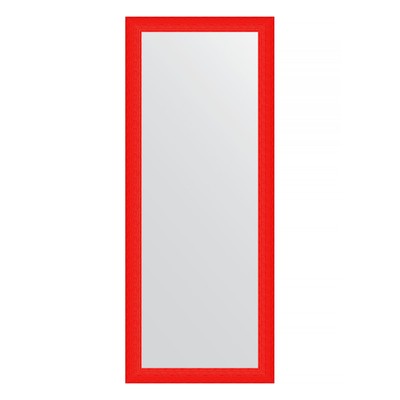 Зеркало напольное в багетной раме,  красная волна 89 мм, 82x201 см