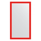 Зеркало напольное в багетной раме,  красная волна 89 мм, 112x201 см - Фото 1