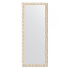 Зеркало напольное в багетной раме, перламутровые дюны 89 мм, 82x202 см - Фото 1
