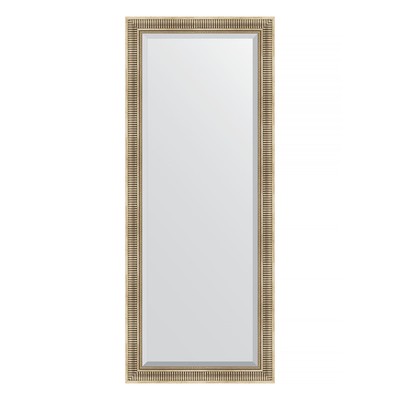 Зеркало напольное с фацетом в багетной раме, серебряный акведук 93 мм, 82x202 см