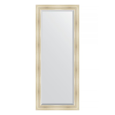 Зеркало напольное с фацетом в багетной раме, травленое серебро 99 мм, 84x204 см