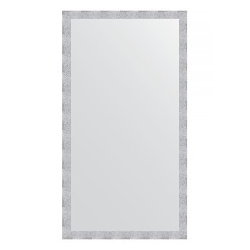 Зеркало напольное в багетной раме, чеканка белая 70 мм, 108 x 197 см, EVOFORM