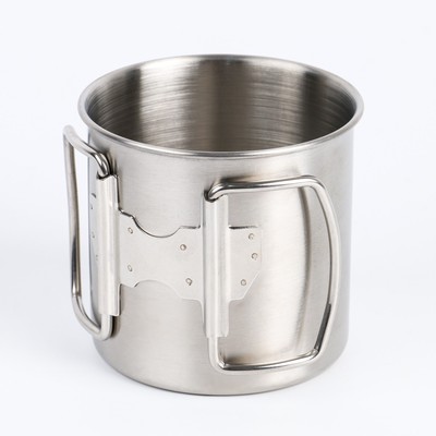 Термокружка «Лучший охотник», 250 мл, складная ручка, 7×7.5 см