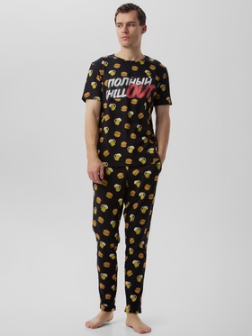 Пижама мужская KAFTAN "Полный out" размер 54