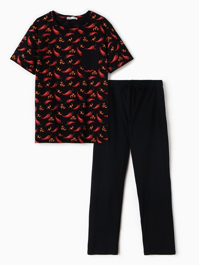 Пижама мужская KAFTAN «Перец», размер 48