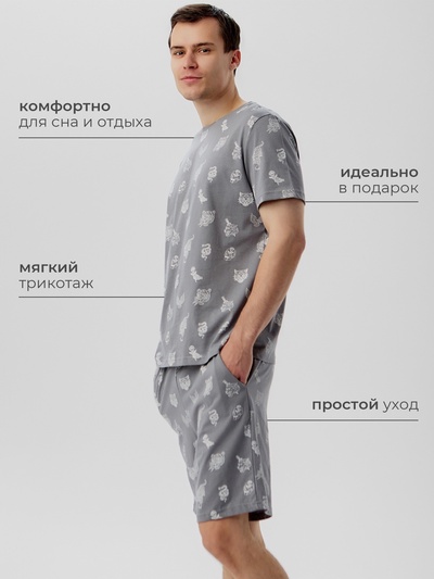Пижама мужская KAFTAN "Tiger" размер 50