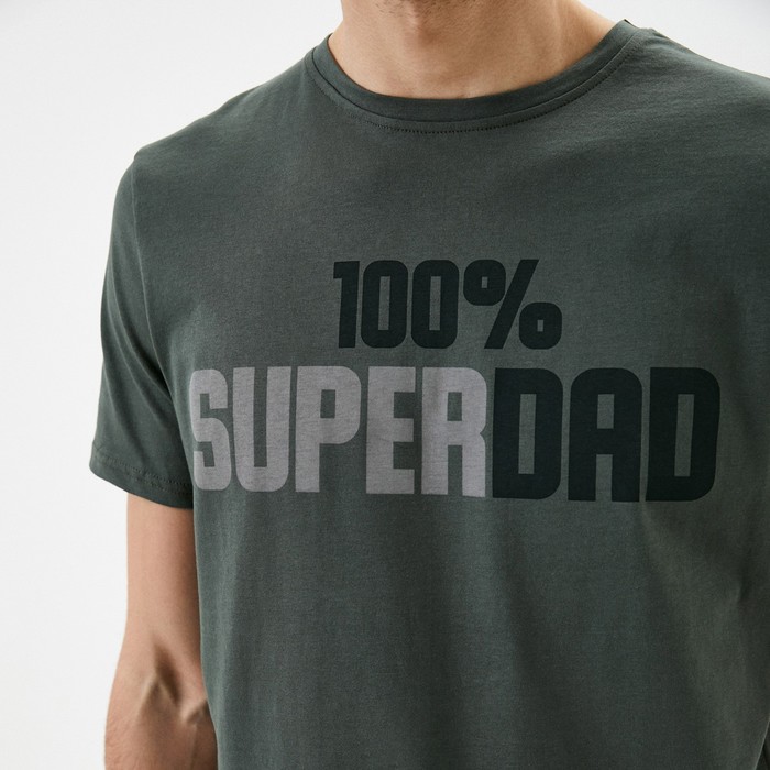 Пижама мужская KAFTAN "Super dad" размер 50 - фото 1927793154