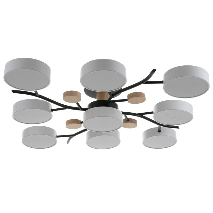 Люстра 1316/9WT LED 216Вт 3000-6000К белый 87х87х17 см - Фото 1