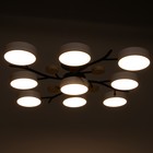 Люстра 1316/9WT LED 216Вт 3000-6000К белый 87х87х17 см - Фото 5