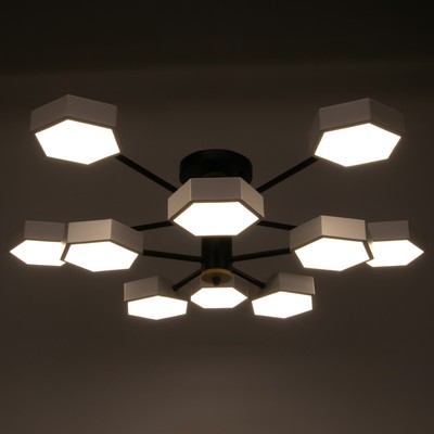 Люстра 1318/10WT LED 240 Вт 3000-6000К белый 87×90×25 см BayerLux