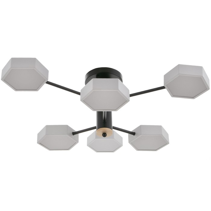 Люстра 1318/6WT LED 144 Вт 3000-6000К белый 71×65×25 см BayerLux