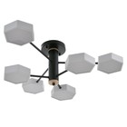 Люстра 1318/6WT LED 144 Вт 3000-6000К белый 71×65×25 см BayerLux - Фото 6