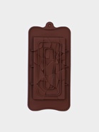 Форма для шоколада Доляна «Дробленый шоколад», 21.2×10.6×1 см, коричневая - Фото 2