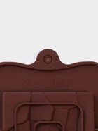 Форма для шоколада Доляна «Дробленый шоколад», 21.2×10.6×1 см, коричневая - Фото 6