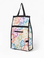 Сумка хозяйственная складная на липучке, 2 колеса, наружный карман, 32×13×52 см, белая - Фото 5