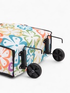 Сумка хозяйственная складная на липучке, 2 колеса, наружный карман, 32×13×52 см, белая - Фото 7