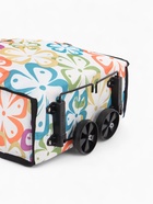 Сумка хозяйственная складная на липучке, 2 колеса, наружный карман, 32×13×52 см, белая - Фото 8