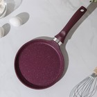 Сковорода блинная Trendy style, d=20 см, пластиковая ручка, антипригарное покрытие, цвет фиолетовый - фото 4338115