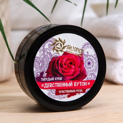 Твёрдый крем «Девственный бутон, чувственная роза», 40 мл