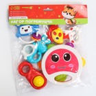 Набор погремушек «Радость малыша», с эластичными деталями, 6 шт, цвет МИКС, Крошка Я 6973146