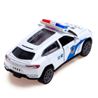 Машинка металлическая «Полиция», 1:48, инерция, открываются двери, МИКС - Фото 4