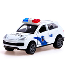 Машинка металлическая «Полиция», 1:48, инерция, открываются двери, МИКС - Фото 6