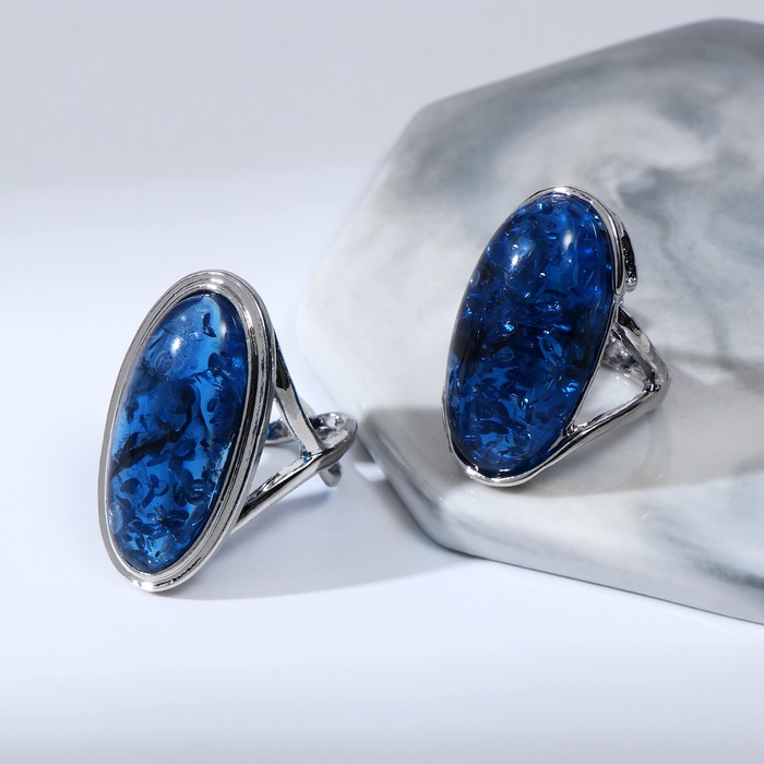 Кольцо «Буранит», форма МИКС, 17 размер - Фото 1