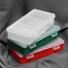 Органайзер, 24 × 13 × 3,5 см, 3 отделения, цвет МИКС - фото 45430041